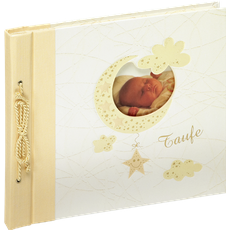 Walther Design, Fotoalbum, Bambini Meine Taufe 28x25 60 S. Baby Buch (28 x 25 cm)