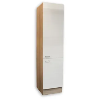 BASIC by Balculina Hochschrank Vorratsschrank Andy 50 x 0 x 0 cm Weiß