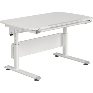 Paidi Kinderschreibtisch DIEGO CURVED 120 x 79 x 70 cm Holz weiß