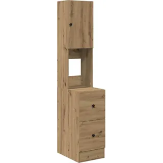 vidaXL Küchenbuffet mit Schubladen Artisan-Eiche 32 x 50 x 180 cm - Braun