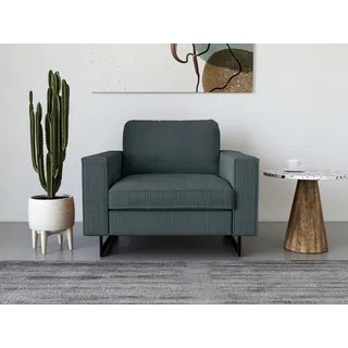 Home Affaire Loveseat Pinto Cord 105 x 85 x 97 cm Grün