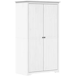vidaXL Kleiderschrank BODO Weiß 99x53,5x173 cm Massivholz Kiefer