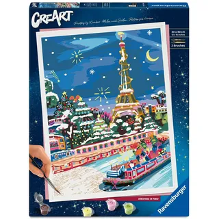 Ravensburger Malen nach Zahlen Weihnachten in Paris 1 St. 30 cm / 40 cm