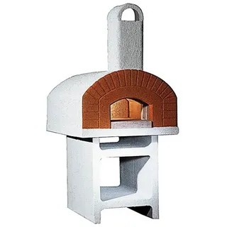 Linea VZ Pozzuoli - Garten-Holzbackofen mit Betonsockel  - Backraum 72x105 cm
