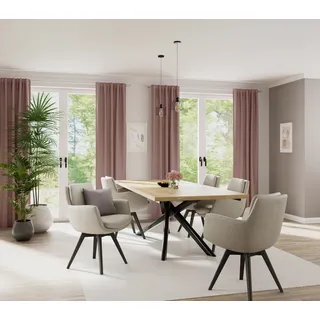 Homing Vorhang "Velia" Gr. 1, rosa