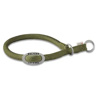 Hundehalsband Tau K2 Olive - Wolters Größe: XL = 50 cm Länge Halsband 1 St