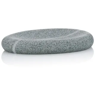 Kela Seifenschale Talus Polyresin Grau