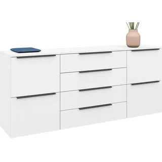 borchardt Möbel Sideboard Tom 166 x 72 x 35 cm Weiß