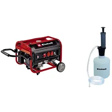 Einhell Stromerzeuger (Benzin) TC-PG 35/E5 (bis max. 3.100 W, emissionsarmer 4-Takt-Motor, 2x 230 V-Steckdosen, 15 l-Tank, AVR-Funktion, Überlastschalter, Ölmangelsicherung)