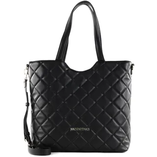 Valentino Ocarina Shopper Polyurethan Black