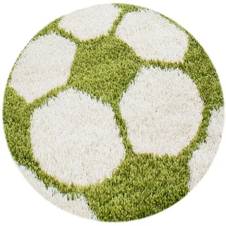 Ayyildiz Kinderteppich Fun grün, Ø ca. Ø:120cm,