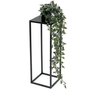 DanDiBo Ambiente Blumenhocker 50 x 50 x 18 cm Schwarz