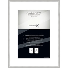 Bilderrahmen Aluminium ca. 63x83cm