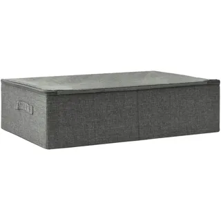 vidaXL Aufbewahrungsbox Stoff 70x40x18 cm Anthrazit