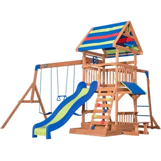 Backyard Discovery Spielturm Northbrook aus Zeder Mehrfarbig