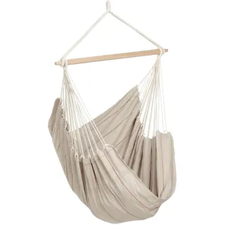 AMAZONAS Artista - FSC-zertifizierter, Brasilianischer XL Hängesessel| extra groß | Belastbarkeit bis 150 kg | Farbe: Sand