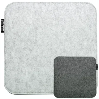 Dune Design Sitzkissen 35 x 35 x 0,8 cm grau 1 St.