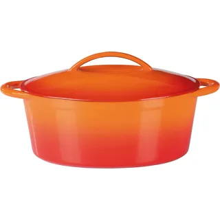 GSW Gusseisen Bräter 33 x 25 cm oval