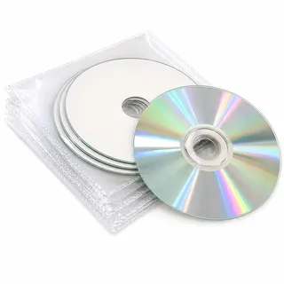 20 x Ritek Professionelle weiße Tintenstrahldrucker beschreibbare Rohlinge CD-R Discs mit einer Schreibgeschwindigkeit von 52x in Dragon Trading Kunststoffhüllen mit Klappe