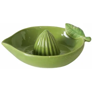 Boltze Home Zitruspresse Lime 200 ml , Grün , Keramik , 11.4x5x15 cm , Küchenzubehör, Küchenhelfer, Küchenpressen