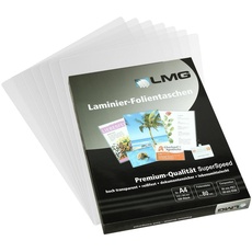 Bild 100 LMG Fast-Foil Laminierfolien glänzend für A4 125 micron