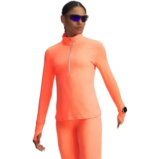 Under Armour Launch Pro Halbreißverschluss-sweatshirt - Orange - M