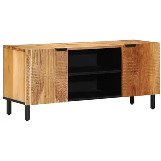 vidaXL TV-Schrank 105x33x46 cm Massivholz Akazie