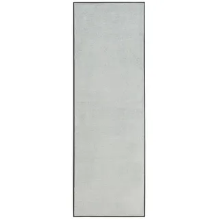 MY HOME Läufer »Lavea« rechteckig 9 mm Höhe Läufer, Teppichläufer, Brücke, Schmutzfangmatte, Uni-Farben, waschbar, grau