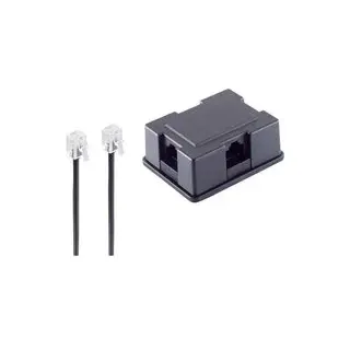 Shiverpeaks ISDN Adapter [1x RJ45-Buchse 8p4c - 6x RJ45-Buchse 8p4c] 3 m Schwarz