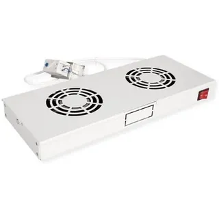 Roline - rack fan - 2 fans with thermostat