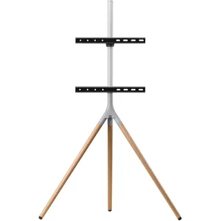 One for All WM7472 TV-Rack 138,5 cm Eiche/Silber Holz/Metall