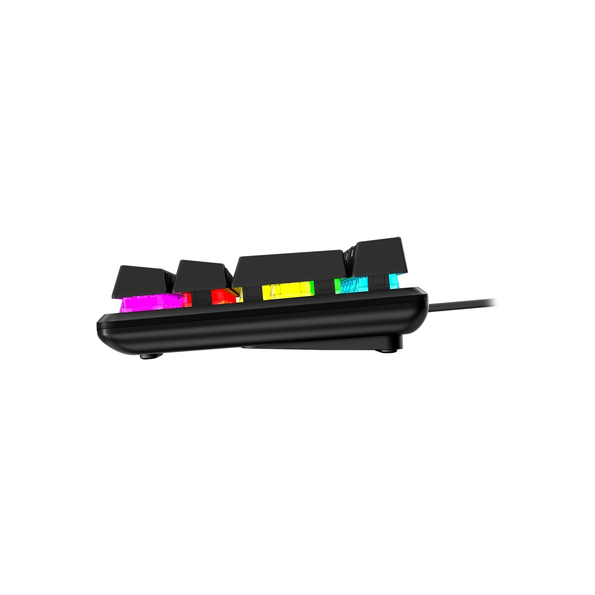Bild von HyperX Alloy Origins 60 DE Kabelgebunden Gaming-Tastatur Deutsch, QWERTZ Schwarz Beleuchtet