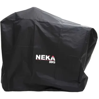 Neka | Grillabdeckung - 125x70x90 cm - Schwarz - Wetterfest - Robuste Schutzhülle - Langlebig und Praktisch - Schwarz