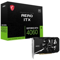 Bild GeForce RTX 4060 Aero ITX 8G OC, 8GB GDDR6, HDMI, 3x DP (V812-012R)