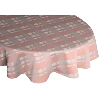 Wirth Tischdecke LAUFENBERG oval 130 x 190 cm Rot
