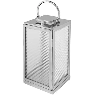 Fink Laterne MALAGA Metall Silber