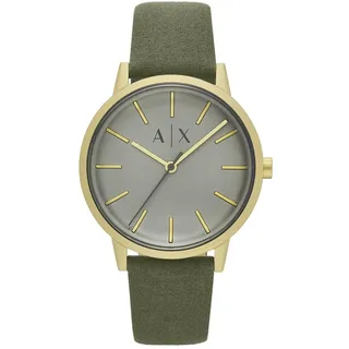 Armani Exchange Herren 42MM Goldfarbene Edelstahluhr, AX2765