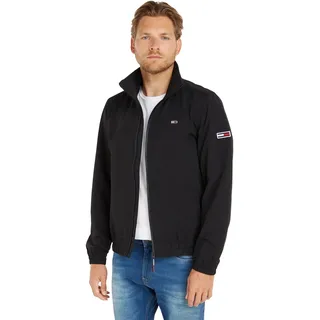 Tommy Jeans Tjm Essential Casual Bomber Gewebte Jacken, Herren, Schwarz (Black), Xs