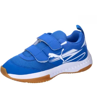 Puma Varion II Hallenschuhe mit Klettverschluss Kinder 03 team royal/white/gum 28