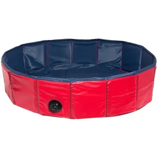Karlie Doggy Pool Hundepool - Blue / Red - 160 x 30 cm