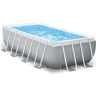 Intex Prism Frame Pool Set 300 x 175 x 80 cm inkl. Filterpumpe und Poolleiter