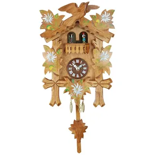 Trenkle - 268_PQ - Wanduhr - Quarz - Pendeluhr - Braun