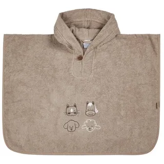 Sterntaler Sterntaler® »Badeponcho BAUERNHOF«, beige
