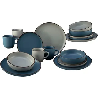 CreaTable Modern Scandic Kombiservice 16-tlg. mehrfarbig