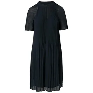 Comma Fließendes Plissee-Kleid aus Chiffon