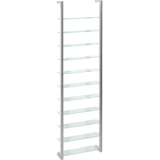 Spinder CUBIC Wandregal 46 x 13 x 167 cm Silber