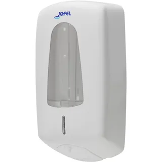 Jofel - Automatischer Gel-Seifenspender für die Wandmontage, nachfüllbar mit 1L Fassungsvermögen, Seifenspender, Berührungsloser optischer Seifenspender, ABS-Gehäuse, Aitana AC76050