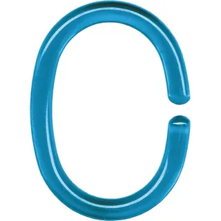 Kleine Wolke Duschvorhang-Ringe Türkis Set 12-teilig - Türkis