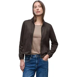 Street One Damen Kurze Velours Jacke