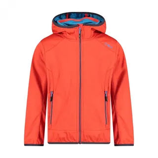 CMP Softshelljacke mit fester Kapuze, Boy, fire-danube 104